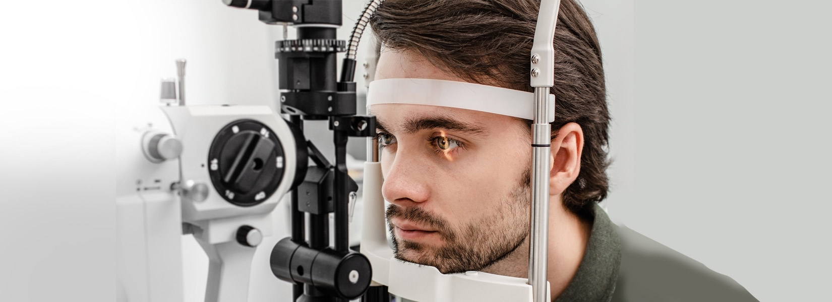young man during eye exam in Mount Scott - Arleta