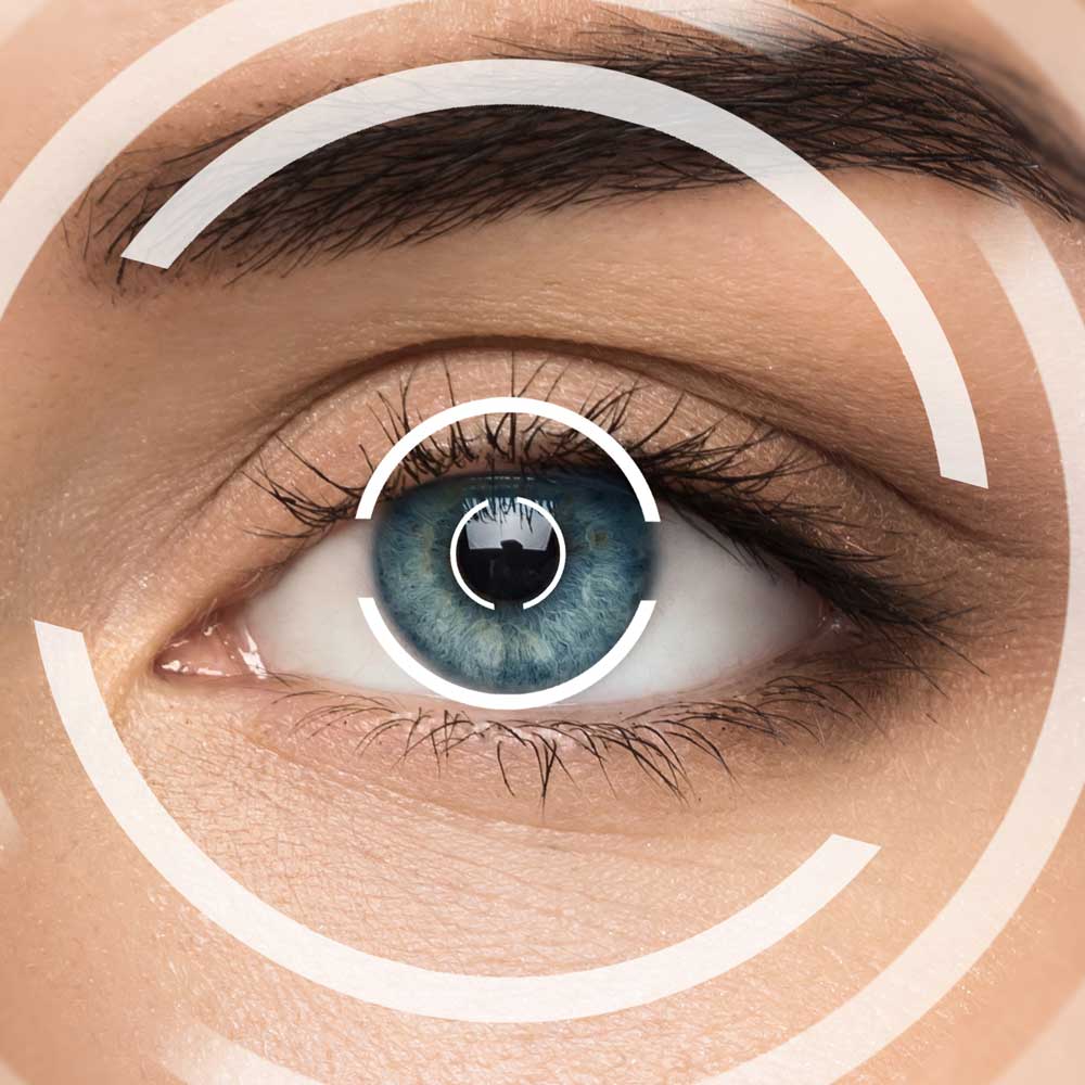 eye closeup